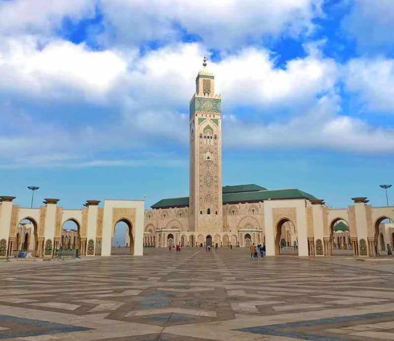 One of the largest mosques in the world